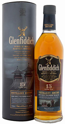 Glenfiddich 15 Yr Old Distillery Edition 51 Litre Single Malt Scotch Whisky Smwhisky